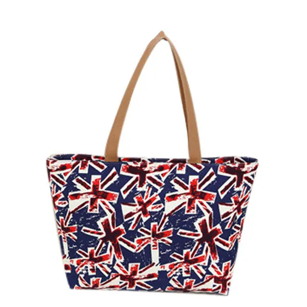 Casual Women Canvas Print Hbag Shoulder Bag Ladies Clutch Tote Messenger Bag Shopping Bags Bolsas 3