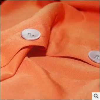 Casual Women Chiffon Dresses Elegant Lady Three Quarter Loose Dress Plus Size Women Clothing 7