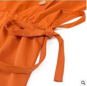 Casual Women Chiffon Dresses Elegant Lady Three Quarter Loose Dress Plus Size Women Clothing 8