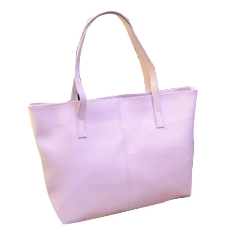 Casual Women Hbag Lady Big Shoulder Bag Tote Purse Leather Lady Fresh Unique Messenger Bags 5