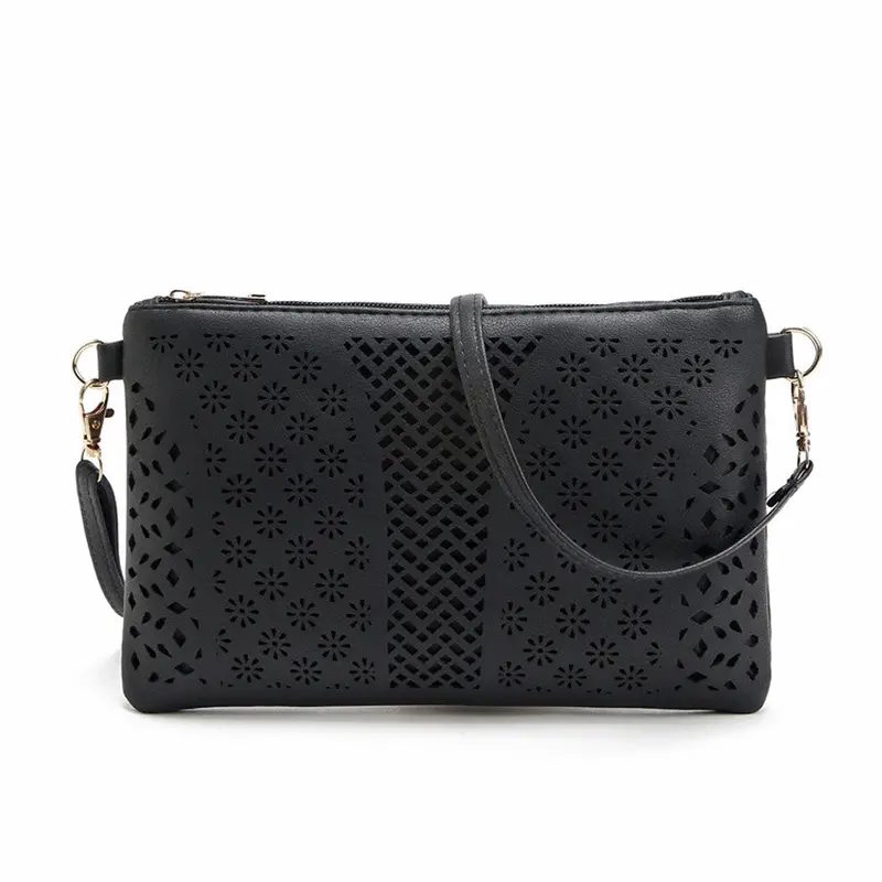 Casual Women Messenger Bags Pu Hollow Out Crossbody Bags Ladies Small Shoulder Purse Hbags Women's Bolsas Feminina 1
