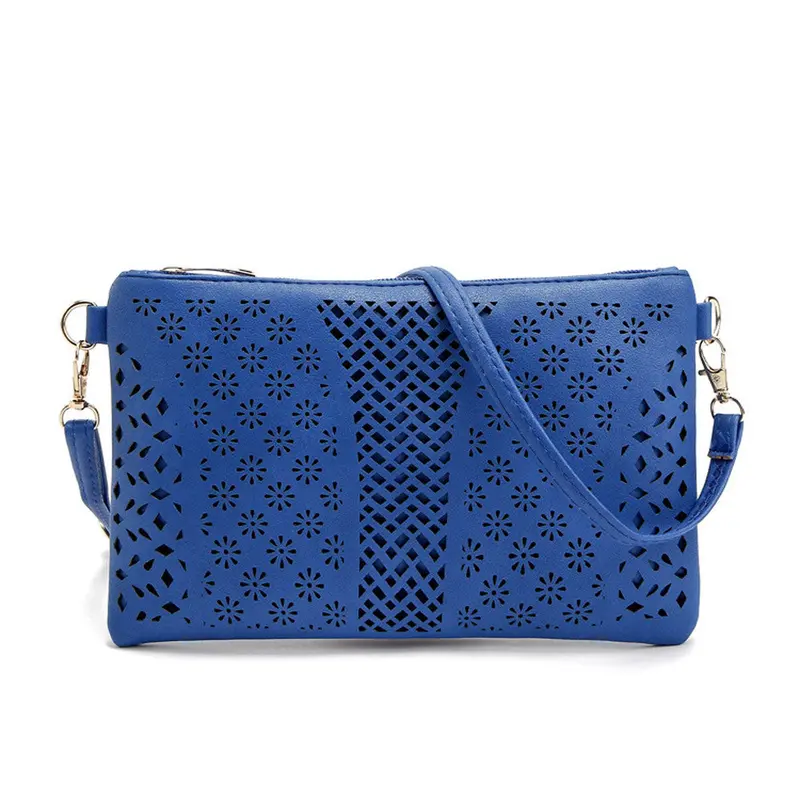 Casual Women Messenger Bags Pu Hollow Out Crossbody Bags Ladies Small Shoulder Purse Hbags Women's Bolsas Feminina 2