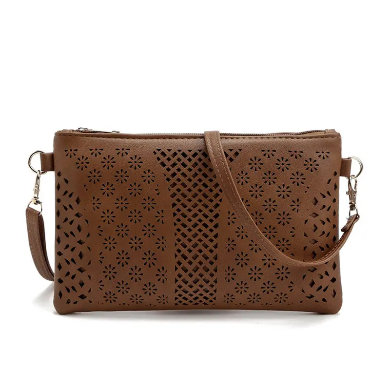 Casual Women Messenger Bags Pu Hollow Out Crossbody Bags Ladies Small Shoulder Purse Hbags Women's Bolsas Feminina 4