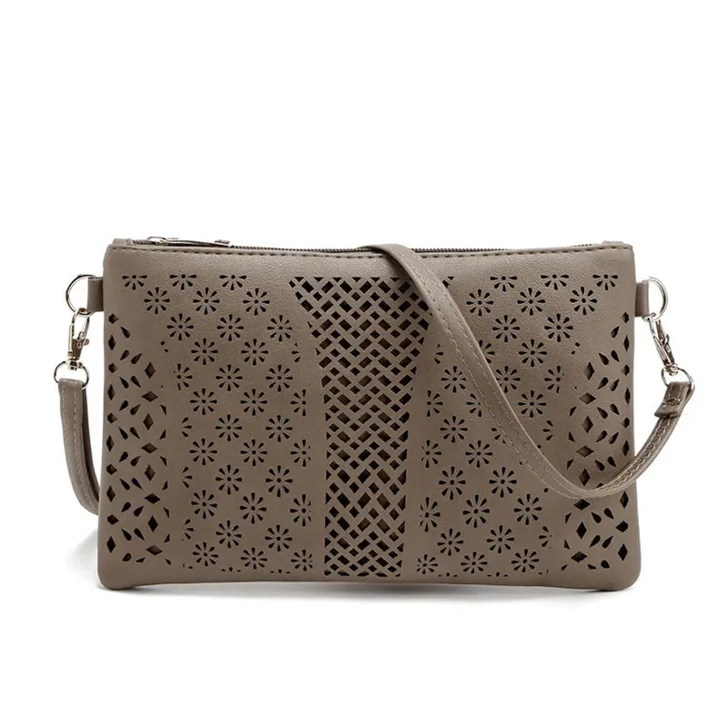 Casual Women Messenger Bags Pu Hollow Out Crossbody Bags Ladies Small Shoulder Purse Hbags Women's Bolsas Feminina 5