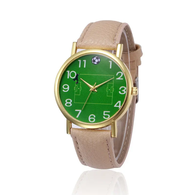 Casual Women Watch, Montre Women's Football Pattern Watches Sport Lady Wristwatches Dress Relogio 1