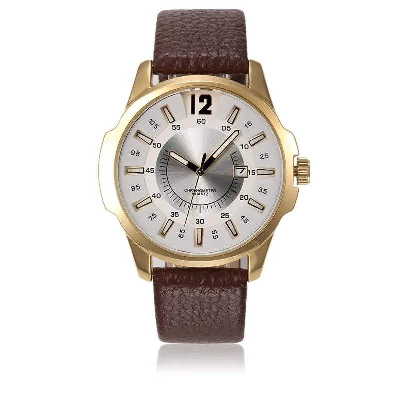 Casualwatch Luxury Wristwatchesauto Date Military Leather Sports Watch Relogio Masculino 1
