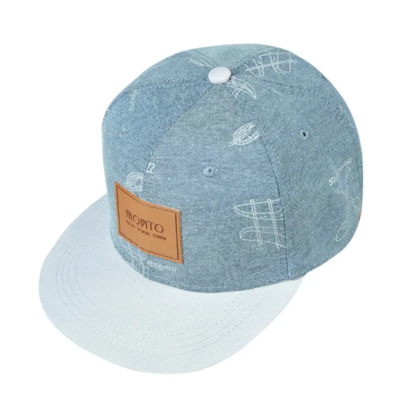 Causal Snapback Hats Unisex Men's Hip-Hop Adjustable Baseball Cap 1