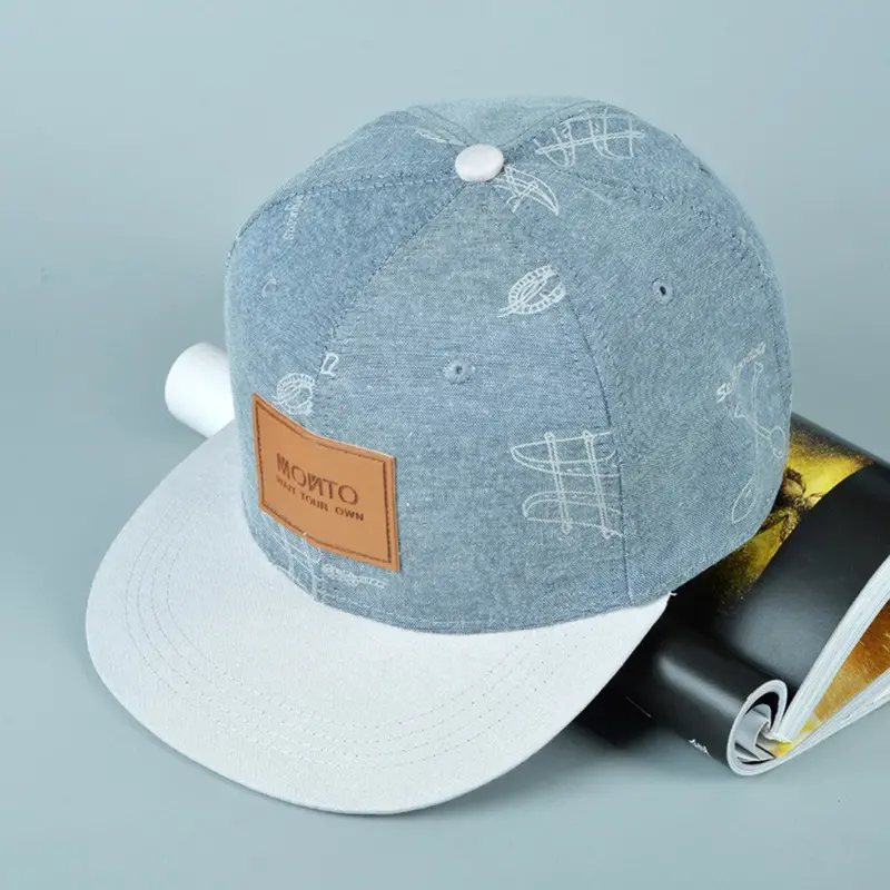 Causal Snapback Hats Unisex Men's Hip-Hop Adjustable Baseball Cap 2