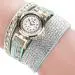 Ccq Luxury Watch Vintage Pu Leather Women Bracelet Watch Casual Wristwatch Ladies Dress Quartz Watch Fast Shipping Feida 6