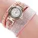 Ccq Luxury Watch Vintage Pu Leather Women Bracelet Watch Casual Wristwatch Ladies Dress Quartz Watch Fast Shipping Feida 7