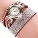 Ccq Luxury Watch Vintage Pu Leather Women Bracelet Watch Casual Wristwatch Ladies Dress Quartz Watch Fast Shipping Feida 9