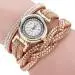 Ccq Reloj Mujer Analog Quartz Rhinestone Watch Bracelet Wrist Watches For Women Relogio Feminino Feida 1