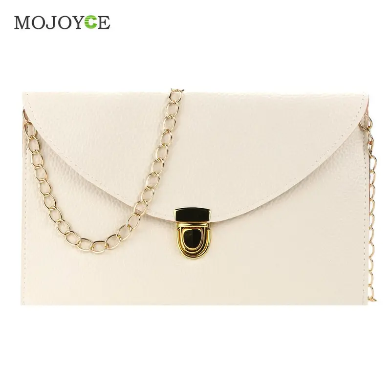 Chain Women Bag Multi Color Shoulder Crossbody Bag Women Leather Handbags Envelope Clutch Women Messenger Bag Bolsa Feminina 1