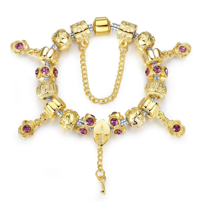 Charm Bracelets With Gold Plated Charm For A1427 1