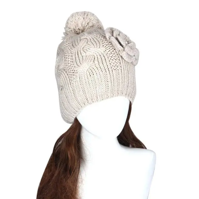 Charming, Chicmen Women Crochet Knit Beanie Warm Cap 1