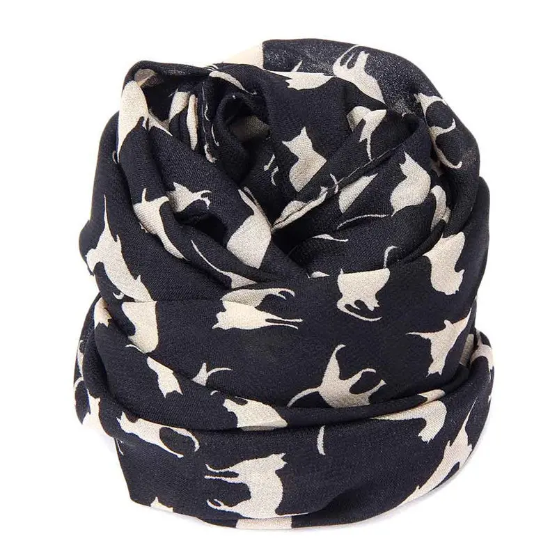 Chiffon Echarpes Foulards Wrap Lady Shawl Chiffon Scarf Women Scarves Ponchos And Capes Foulard Feida 2