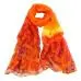 Chiffon Scarfwomen Flower Cashmere Scarf Tops Womens Ladies Voile Stole Scarves Wraps Shawl Scarf 1