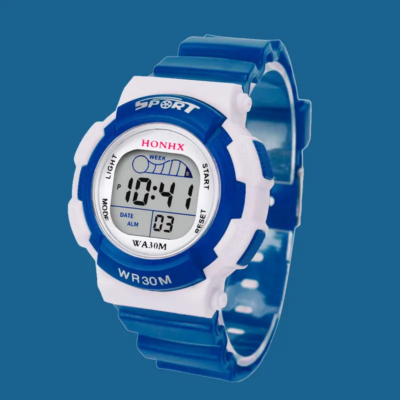 Children Boys Digital Watch Led Kids Alarm Date Automatic Watches Gift Relogio Montre Reloj 1