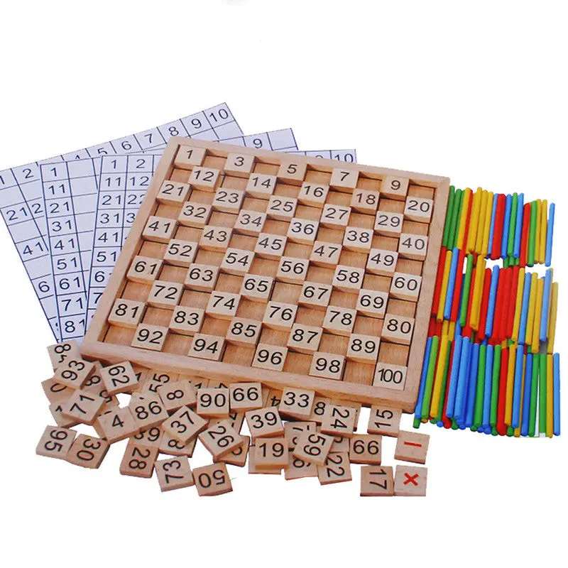Children Educational Toy Building Blocks Toys Multifunction Aids Board 1
