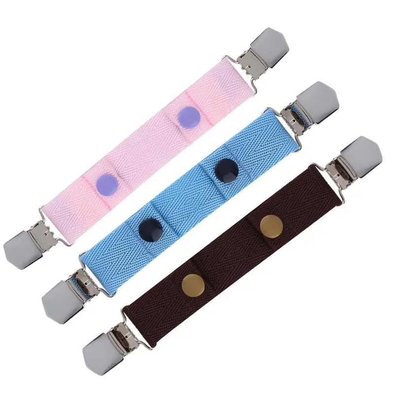 Children Kids Jeans Pants Canvas Adjustable Belt Elasticated Buckle Clip Belt 2