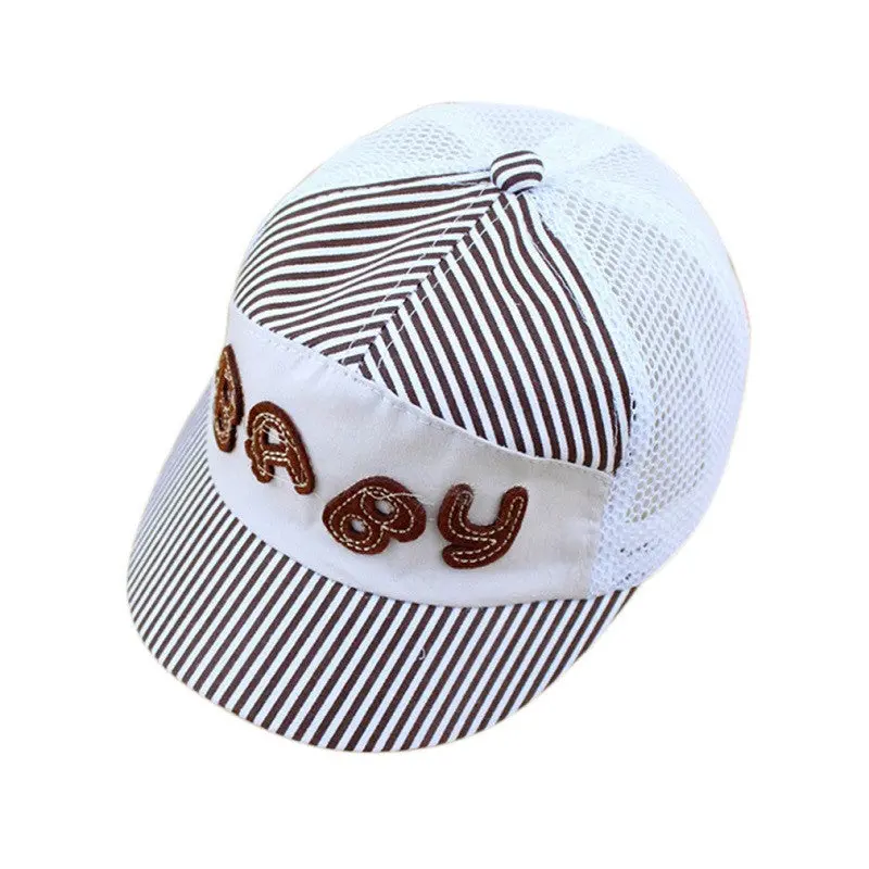 Children Kids Letters Baseball Cap Baby Capfor Boys Girls With Redyellowbluekhakipink Color 4