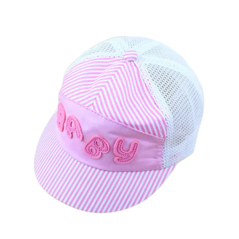 Children Kids Letters Baseball Cap Baby Capfor Boys Girls With Redyellowbluekhakipink Color 5