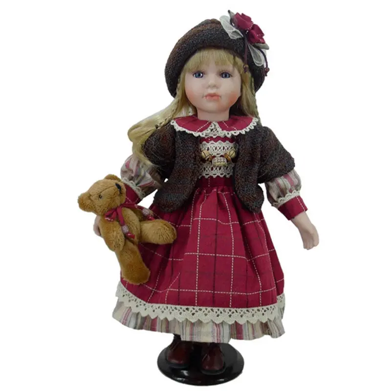Chinese Handmade Dolls European Retro Style Cute Baby Girls Birthday Gift Toy 89853 1