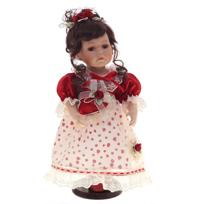 Chinese Handmade Dolls European Retro Style Cute Baby Girls Birthday Gift Toy 89853 2