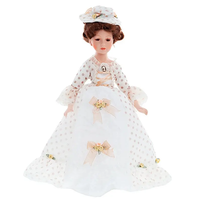 Chinese Handmade Dolls European Retro Style Cute Baby Girls Birthday Gift Toy 89853 8