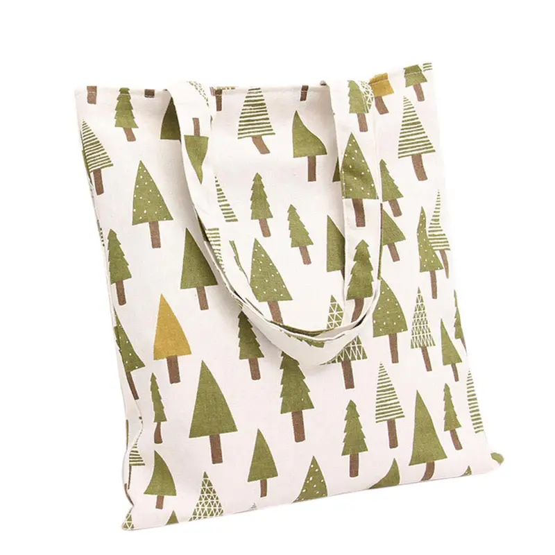 Christmas Supplies Tree Printing Shoulder Bags Christams Gift Bag Women Men Bags Home Decorations Party Supplies Cy Bags 1
