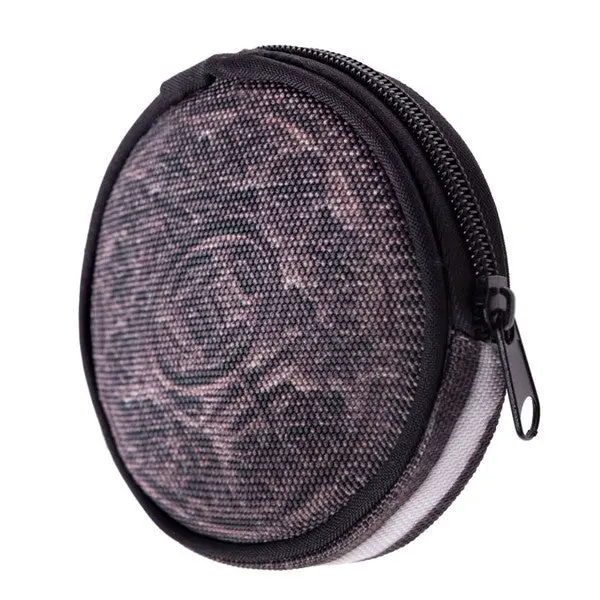 Circular Printing Women Oxford Cloth Coins Purse Change Purse Vintage Wallets Card Bags Key Coin Bag Bolsas Carteira Feminina 1