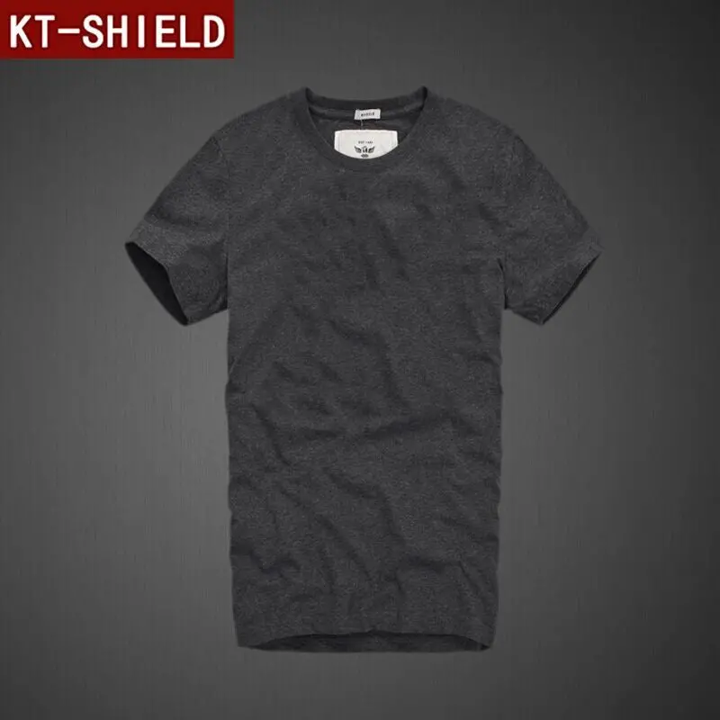 Classic American-Style Cotton T-Shirt – Short-Sleeve Men’s Casual Top (S–XXL)