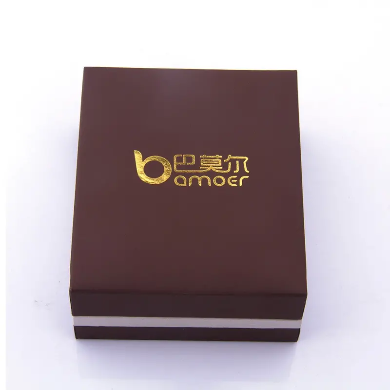 Classic Brown Box For Necklace Earring Luxury Package 1