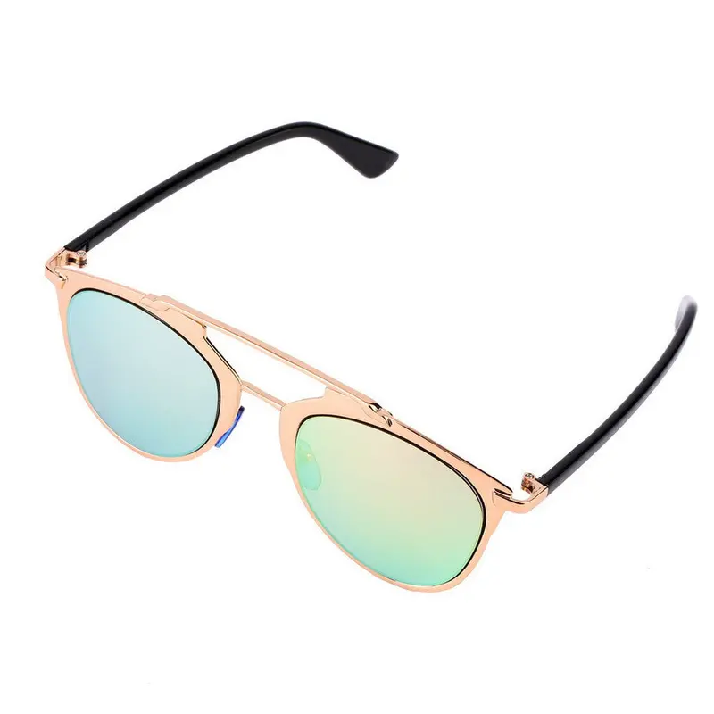 Classic Large Sunglassesmetal Frame Cat Eye Glasses 1