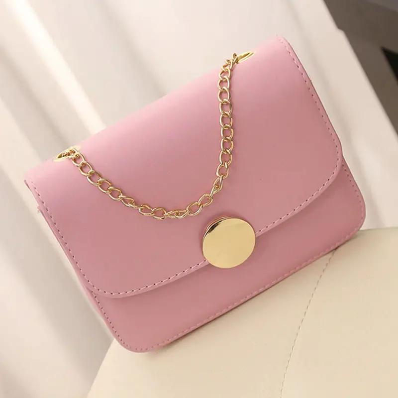 Classic Retro Women Bag Shoulder Bags Leather Chain Messenger Hbag Crossbody Bag Famousshopping Bolsa 3