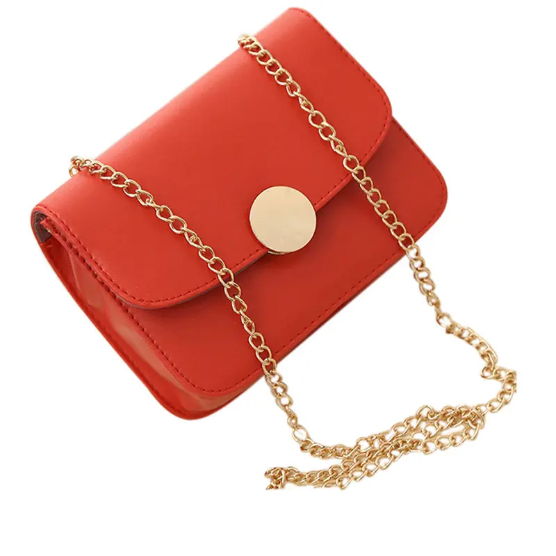 Classic Retro Women Bag Shoulder Bags Leather Chain Messenger Hbag Crossbody Bag Famousshopping Bolsa 4