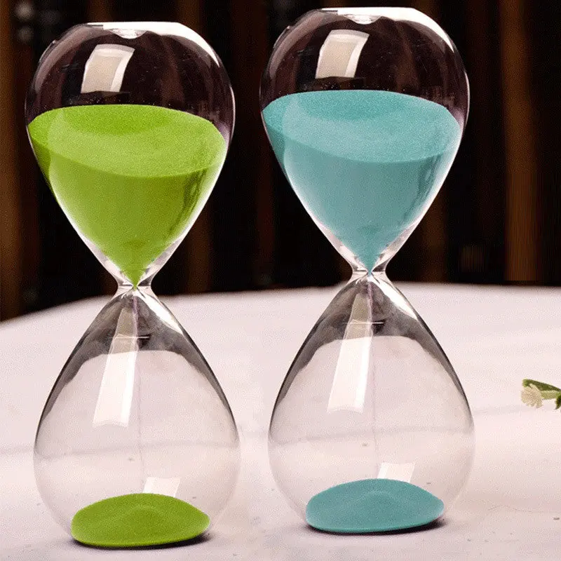 Classic Sand Glass Sandglass Hourglass Timer Home Tabletop Decor 5 Minute 75130 1