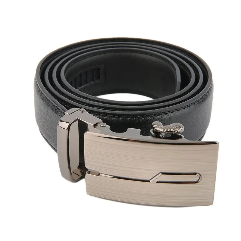 Classical Automatic Belt Buckle Genuine Leather Beltswaist Strap 1