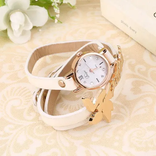 Classicbracelet Lady Quartz Wrist Watch 9 Color Optional Birthday Present 1
