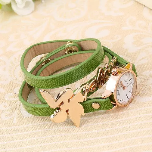 Classicbracelet Lady Quartz Wrist Watch 9 Color Optional Birthday Present 3