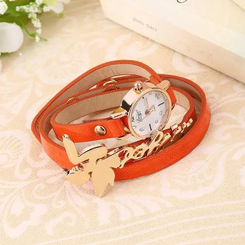 Classicbracelet Lady Quartz Wrist Watch 9 Color Optional Birthday Present 5