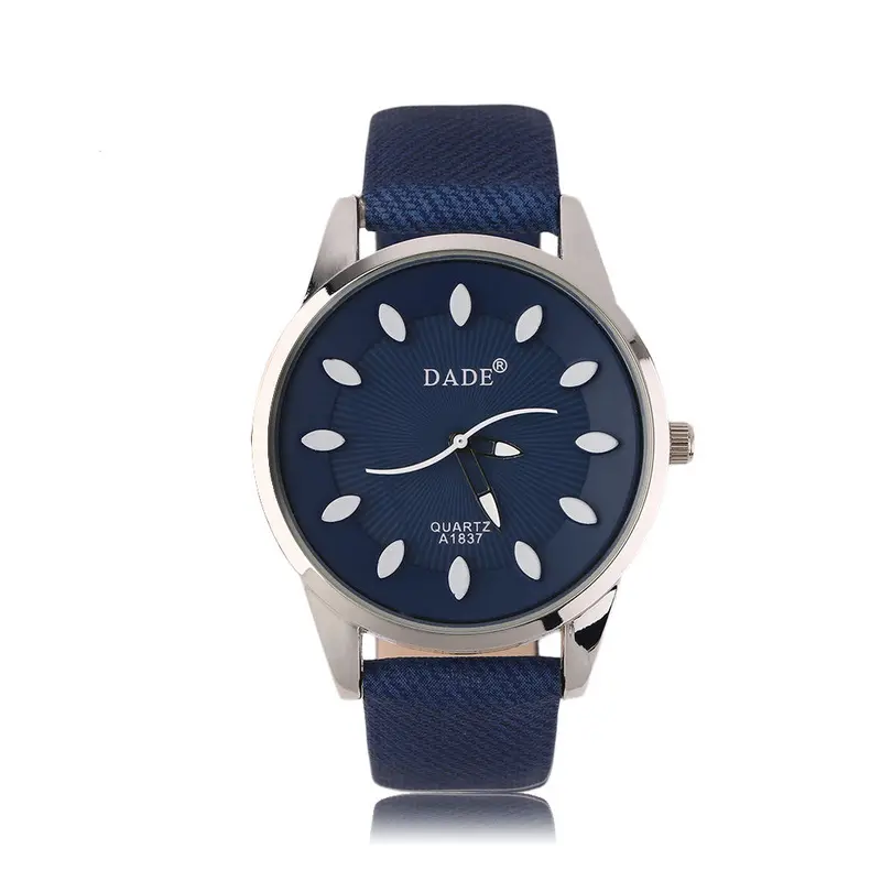 Classicladies Trendy Simple Styles Watch Leaves Pattern Casual Leather Quartz Wrist Watches Reloj Mujeres 1