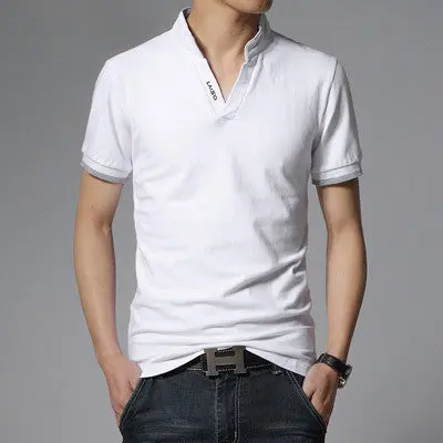 Classicpolos Polos Cotton Polos Casual Slim Fits Polosstyle5 Colors 1