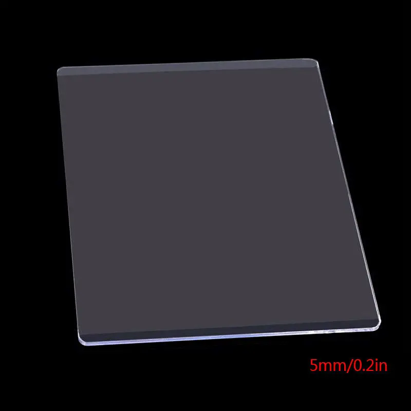 Clear Acrylic Cutting Mat Plate For Diy Embossing Cutting Dies Platform Adapter Die Cutter Spacer 3Mm/5Mm 224595 2