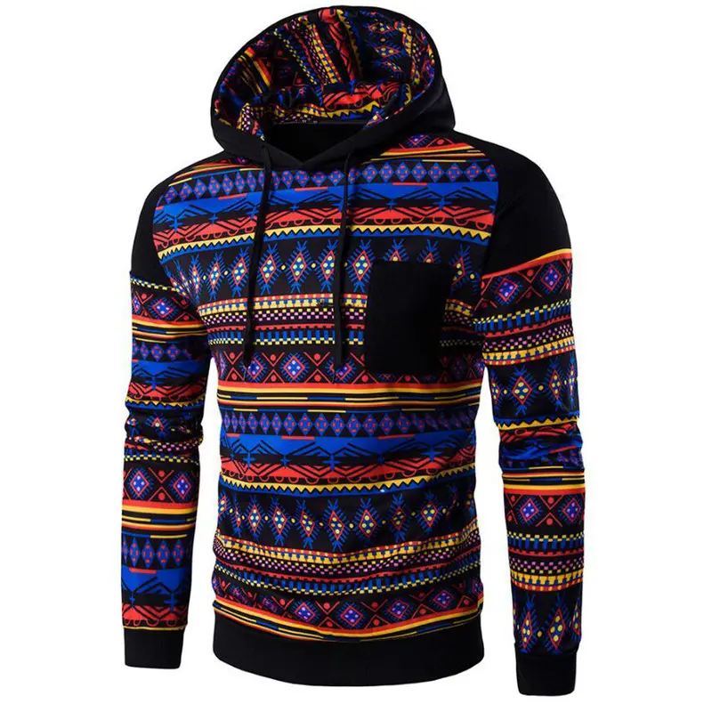 Clothing Bohemia Long Sleeve Hooded Sweatshirt Cool Man Bomber Jacket Men's Jacket Jaqueta Masculina Coat 6