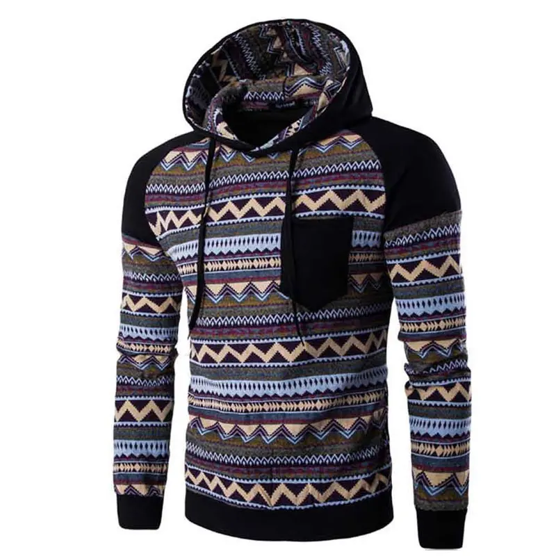 Clothing Bohemia Retro Plus Sizexxxl Coat Long Sleeve Hooded Sweatshirt Man Bomber Jacket Men's Jacket Jaqueta 1