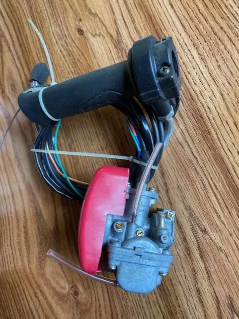 Cns Carburetor Throttle, Cables And Choke Lever 1