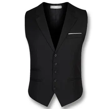 Colete Masculino Businessdress Vests Suit Vests Blazers Jackets Casual Slim Fit Large Size Waistcoats 1