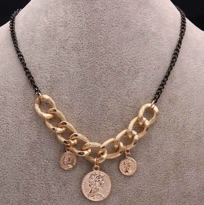 Collares Vintage Jewelry Collar Necklace Collier Leck Coins Jewellry Patek Chain Fasn 29 1