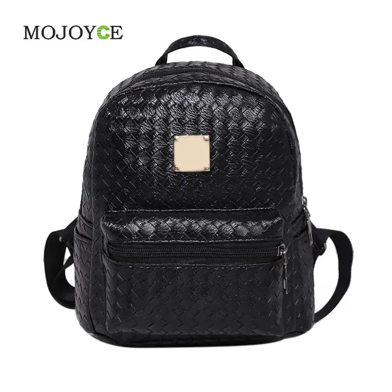 College Wind Schoolbag Leather Backpack Korean Woman Bag Travel Bag Backpack Rucksack School Bag For Teenage Girls Bolsa 1
